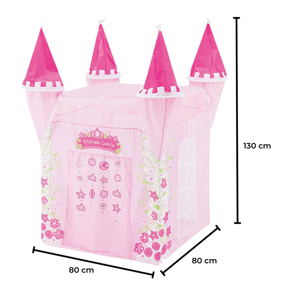 Gominimo Enchanted Pink Princess Castle Play Tent for Kids