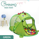 GOMINIMO Green Dinosaur Pop-Up Play Tent for Kids