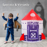 Gominimo Children's Foldable Spaceship Play Tent (Purple & Red)