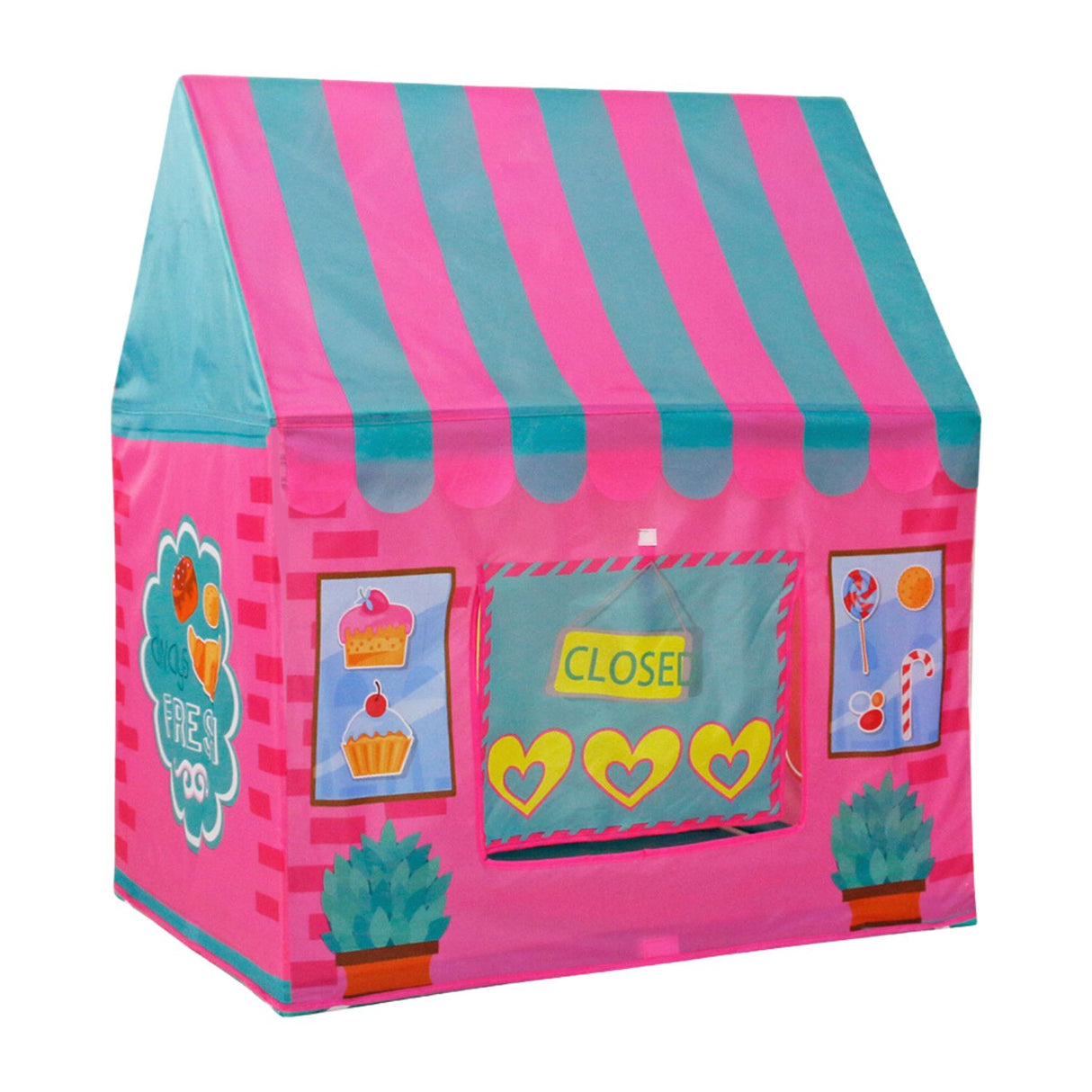 Gominimo Pink Dessert House Play Tent for Kids