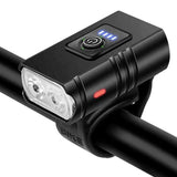 KILIROO USB Rechargeable Bike Light with Tail Light (2 Bulb)