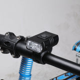 KILIROO USB Rechargeable Bike Light with Tail Light (2 Bulb)