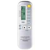 Universal Silver Air Conditioner Remote Control - Compatible with 1000+ AC Brands