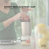 Nutribullet 18 Oz Replacement Cup for 600W & 900W Models - Short Size