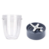 Nutribullet Short Cup and Enhanced Extractor Blade Set for 600 and 900 Series