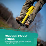 Black and Yellow Pogo Stick - Children's Large Jumping Jackhammer Toy