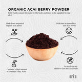 100% Organic Acai Powder - 400g Superfood from Amazon Berries