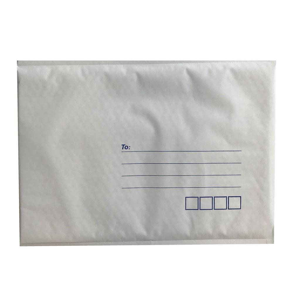 300 Count Eco-Friendly White Bubble Mailers 150x230mm with Tamper Evident Seal