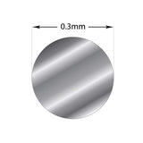 1m Soft Round 28 Gauge Sterling Silver Wire for Fine Jewelry Making