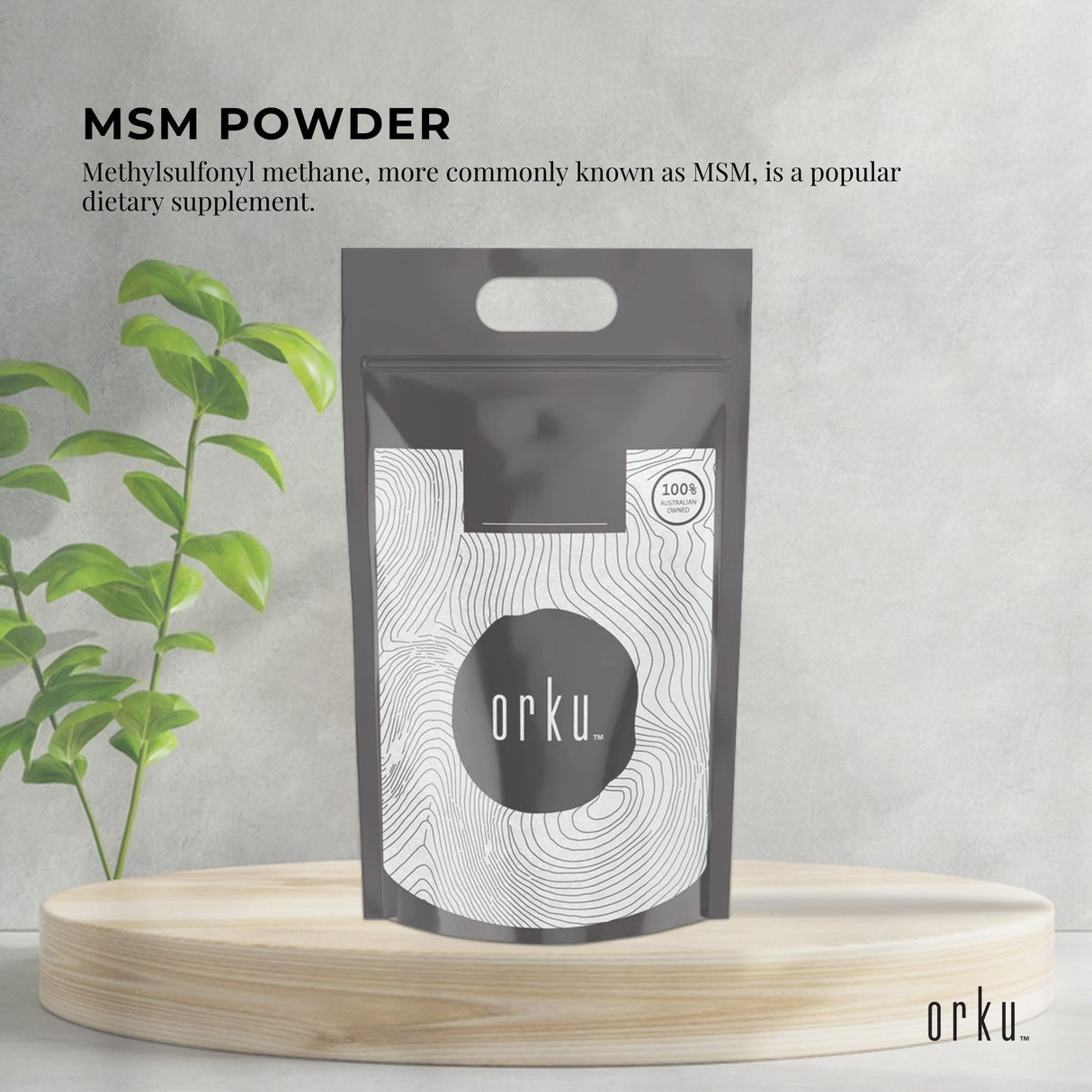 5Kg Premium MSM Powder - 99% Pure Methylsulfonylmethane Crystals