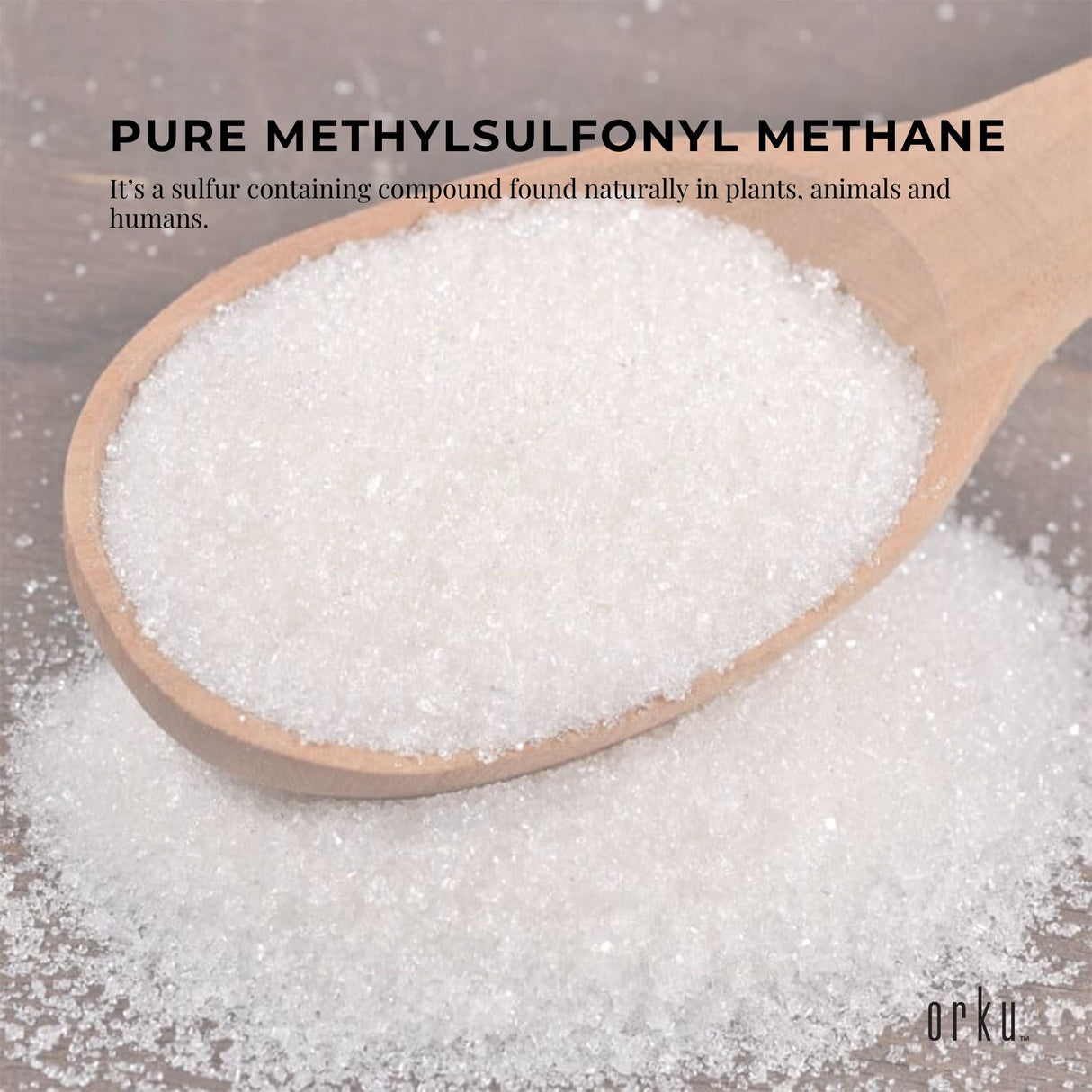 5Kg Premium MSM Powder - 99% Pure Methylsulfonylmethane Crystals