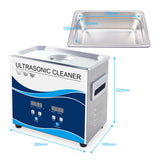 3.2L High-Frequency Digital Ultrasonic Cleaner for Jewelry and Delicate Items