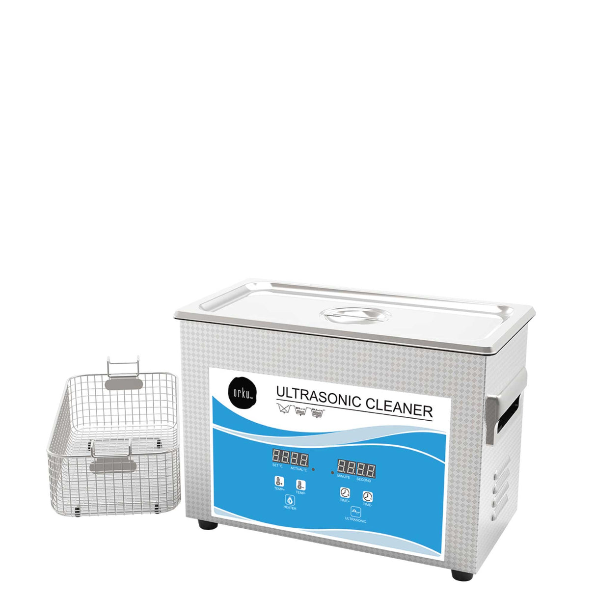 4.5L High-Frequency Ultrasonic Jewelry Cleaner - Advanced Digital Cleaning System