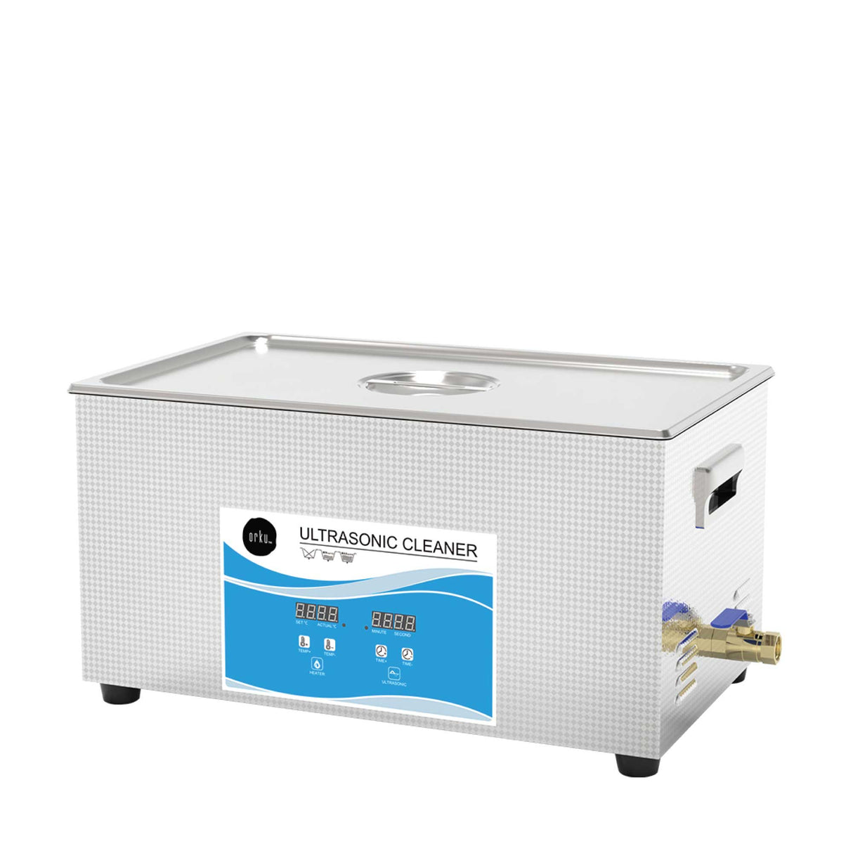 22L Ultrasonic Jewelry Cleaner with Digital Control for Superior Cleaning and Sterilization