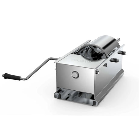 7L Stainless Steel Manual Sausage Stuffer - Horizontal Meat Filler Machine