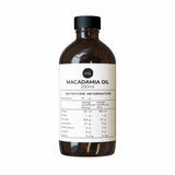 250ml Macadamia Nut Oil - Natural Cold Pressed Food Grade 100% Pure Cooking Oils