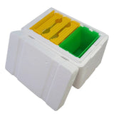 Mini Mating Box Queen Bee Rearing Plastic Styrene Foam Hive Harvest Copulation