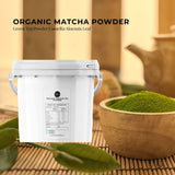 2.5Kg Premium Organic Matcha Green Tea Powder – Camellia Sinensis Superfood Bucket