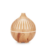 Wooden Grain 180ml Essential Oil Ultrasonic Diffuser with LED Light and Humidifier Function