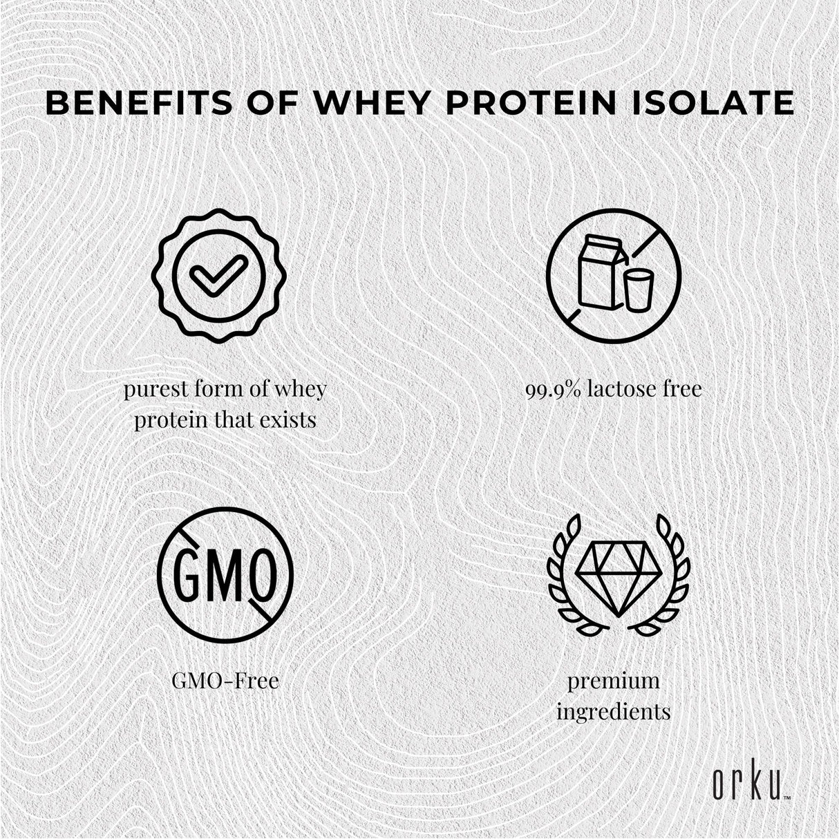 Native Unflavored Whey Protein Isolate - 100g Premium Recovery Supplement