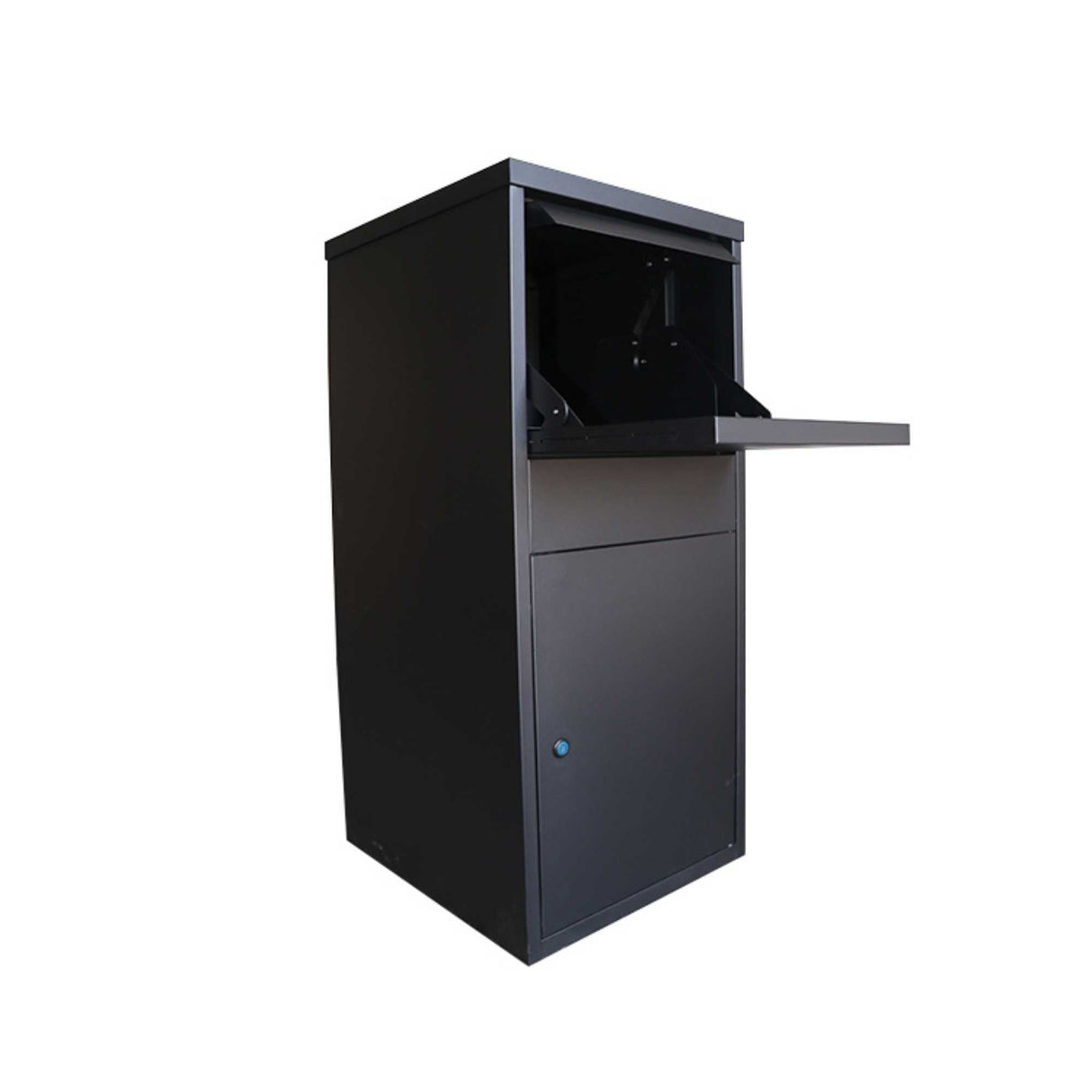 Secure Home Parcel Delivery Box - Lockable Package Mail Locker 41.5x38.5x102.5cm