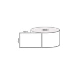 18 Rolls of 400 Direct Thermal White Shipping Labels - 102x150mm for Efficient Labelling