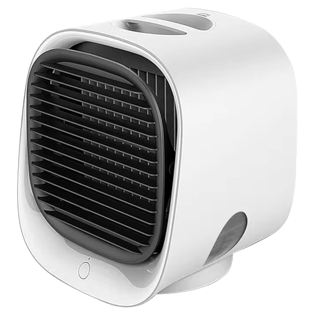 Portable USB Air Cooler & Purifier - Compact Desktop Fan with Water Filter