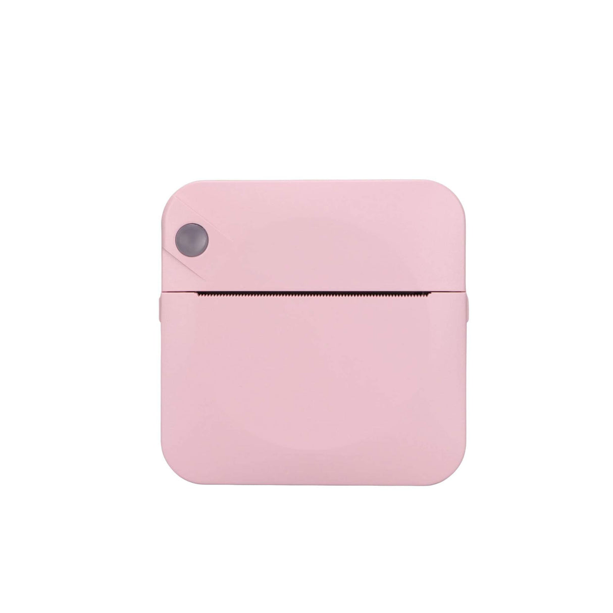 Compact Pink Thermal Mini Printer - Inkless Bluetooth Pocket Device for On-the-Go Printing