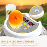 Automatic 8 / 18 Egg Incubator - Electrical Turning Chicken Quail Duck Hatching