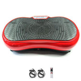 Red Vibration Machine Platform - Exercise Vibrating Plate - Whole Body Workout