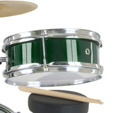 Karrera Kids 4-Piece Drum Set - Vibrant Green