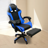 Intex Spire Zinc Blue And Black Adjustable Gaming/office Chair