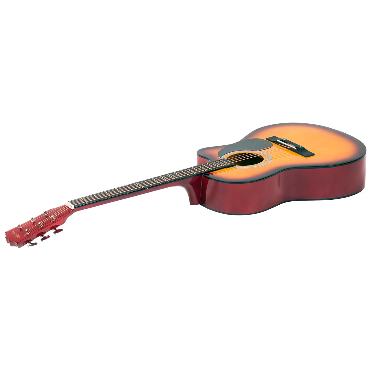 Karrera Sunburst Cutaway Acoustic Guitar - 40 Inches