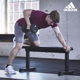 Adidas Essential Flat Exercise Weight Bench - 45-Degree Angle