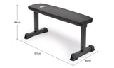 Adidas Essential Flat Exercise Weight Bench - Close-Up Angle