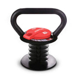 Powertrain 2x Adjustable Kettlebells Weights Dumbbell 18kg - Front View