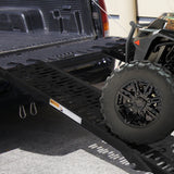 Rigg Aluminium ATV Loading Ramp Foldable - Black - Close-Up Angle