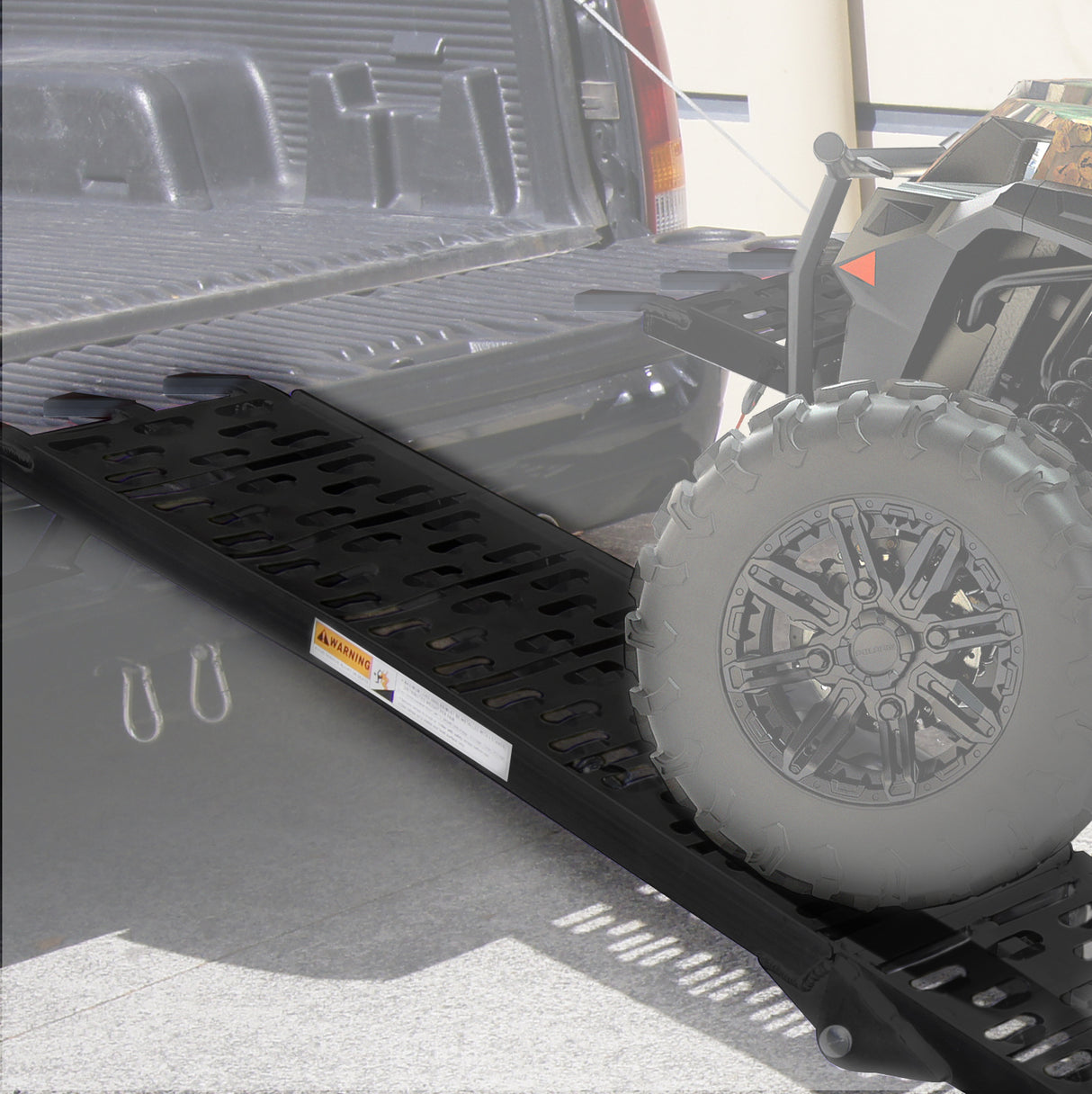 Rigg Aluminium ATV Loading Ramp Foldable - Black