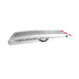 Rigg Aluminium ATV Loading Ramp Foldable - Silver - Front View