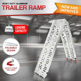 Rigg Aluminium ATV Loading Ramp Foldable - Silver - Extra Image