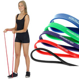 Powertrain 5x Home Workout Resistance Bands Gym Exercise - Side View