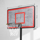 Kahuna Height-Adjustable Basketball Hoop Backboard Portable Stand - Top-Down View