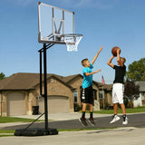 Kahuna Height-Adjustable Basketball Portable Hoop for Kids and Adults - Side View