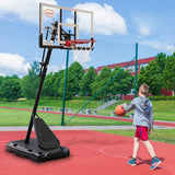 Kahuna Portable Basketball Hoop System 2.3 to 3.05m for Kids & Adults - Front View