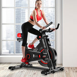 Powertrain IS-500 Heavy-Duty Exercise Spin Bike Electroplated - Black - Extra Image