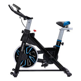 PowerTrain RX-600 Exercise Spin Bike Cardio Cycle - Blue - Extra Image