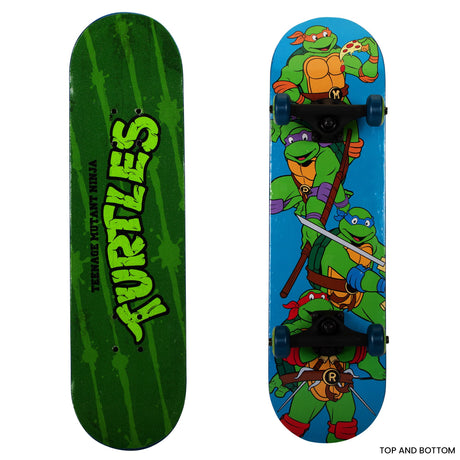 TMNT Popsicle Skateboard - 28-Inch Turtle Time Adventure