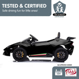 Kahuna Lamborghini Performante Kids Electric Ride On Car Remote Control - Black