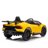 Kahuna Lamborghini Performante Kids Electric Ride On Car Remote Control - Yellow