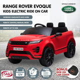 Kahuna Land Rover Licensed Kids Electric Ride On Car Remote Control - Red